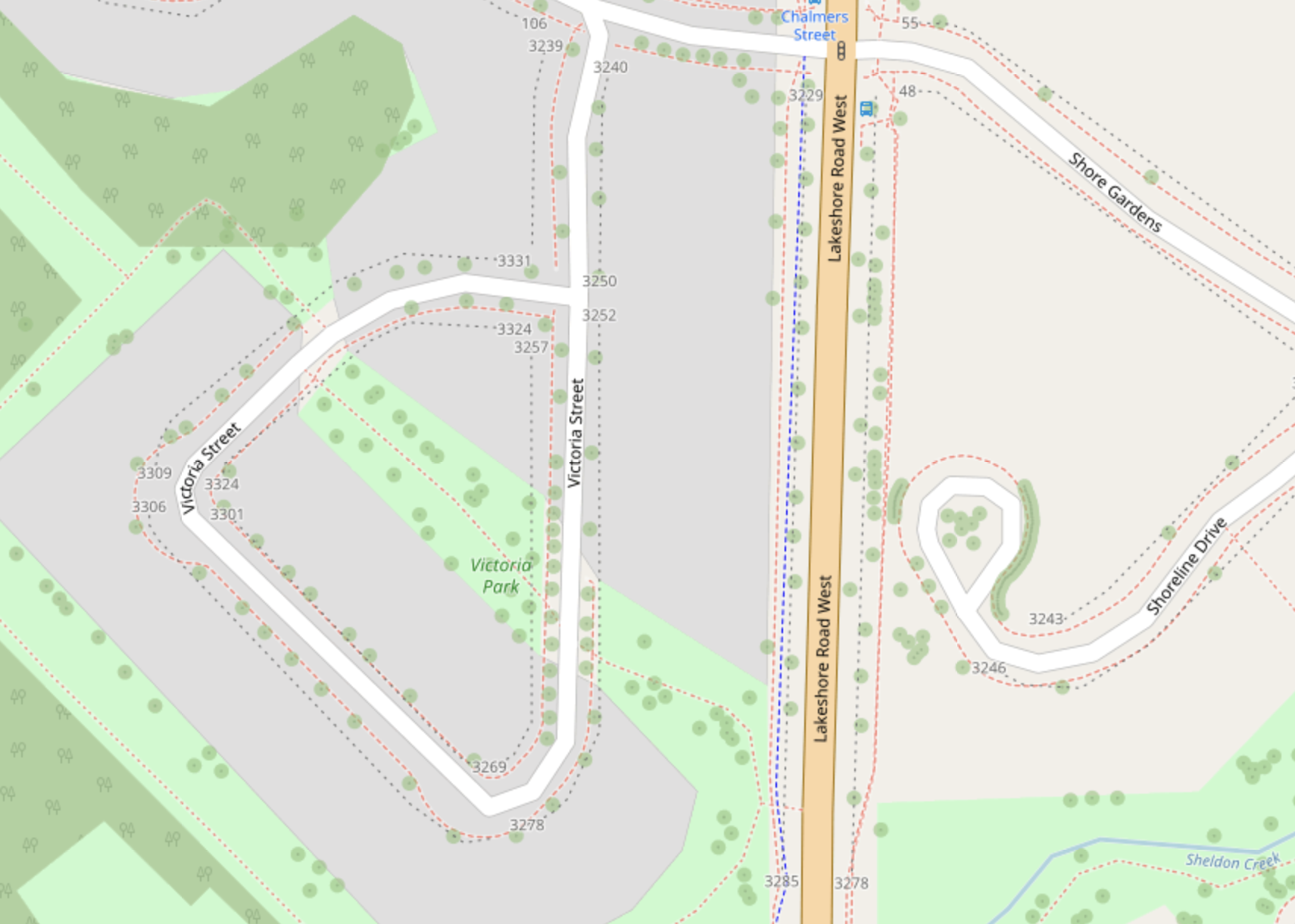 Victoria Park | Openstreetmap
